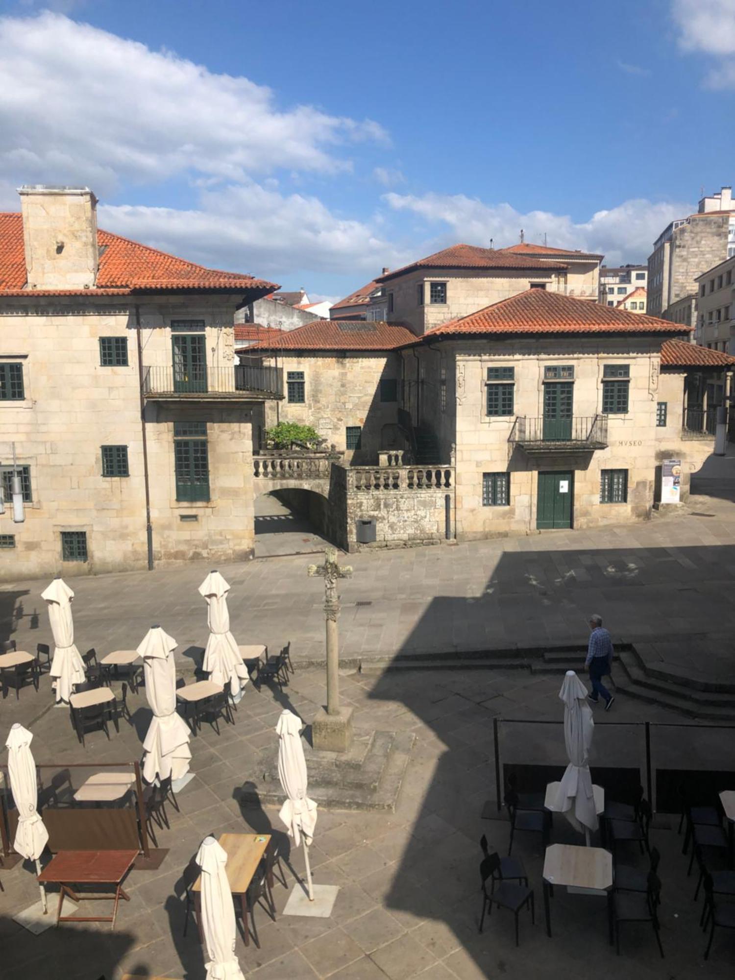 Casa Emblematica Rosarillo Plaza De La Lena Apartment Pontevedra Exterior photo